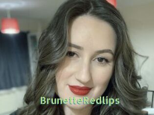 BrunetteRedlips