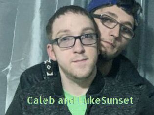 Caleb_and_LukeSunset